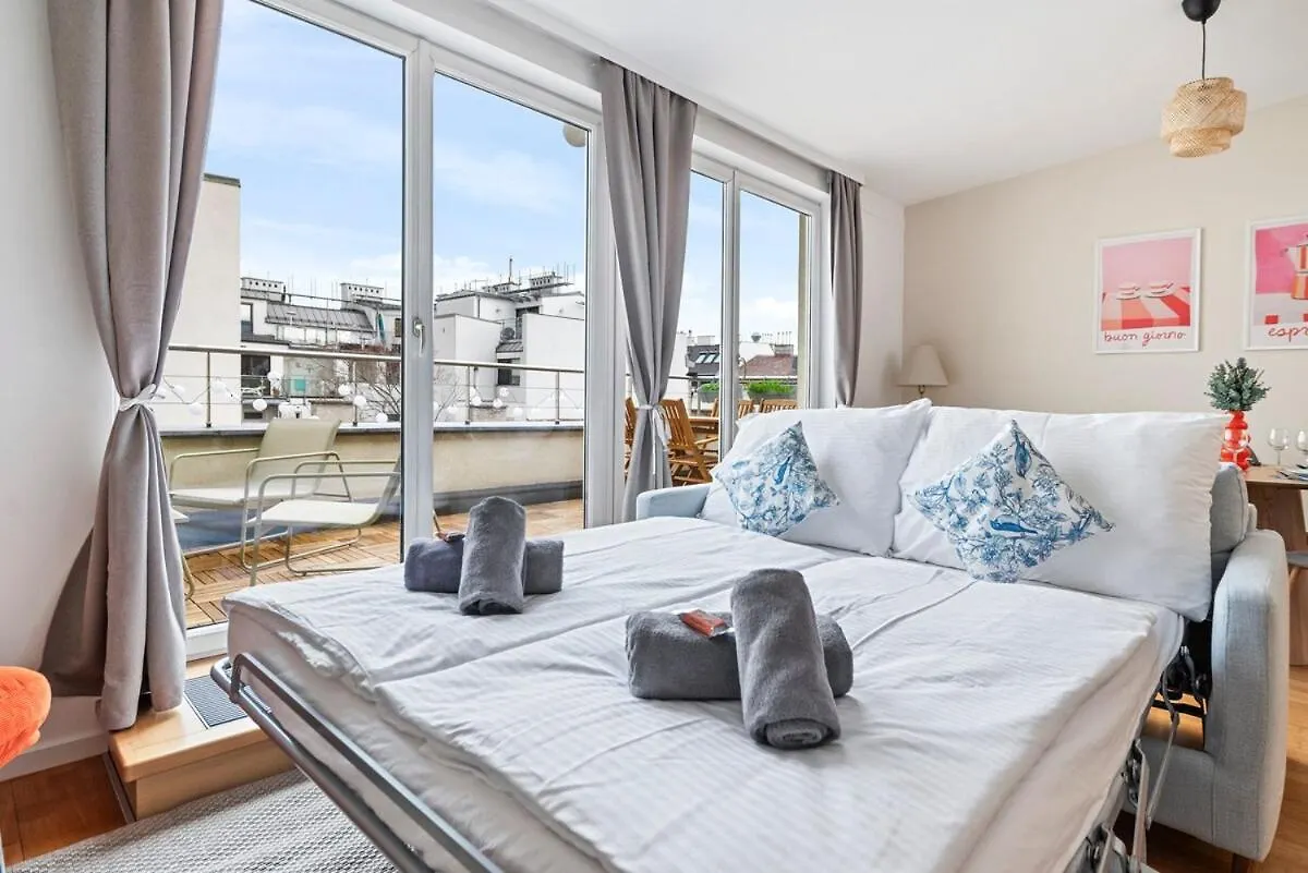 Modern Apartment Near City Center - Rooftop Terrace Vienna Austria