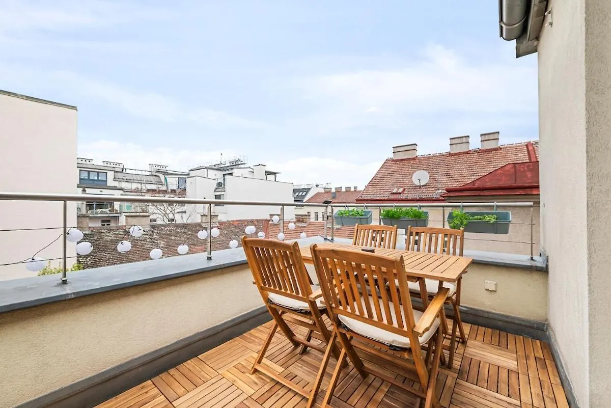 Modern Apartment Near City Center - Rooftop Terrace ウィーン